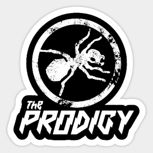 White ant texture prodigy Sticker